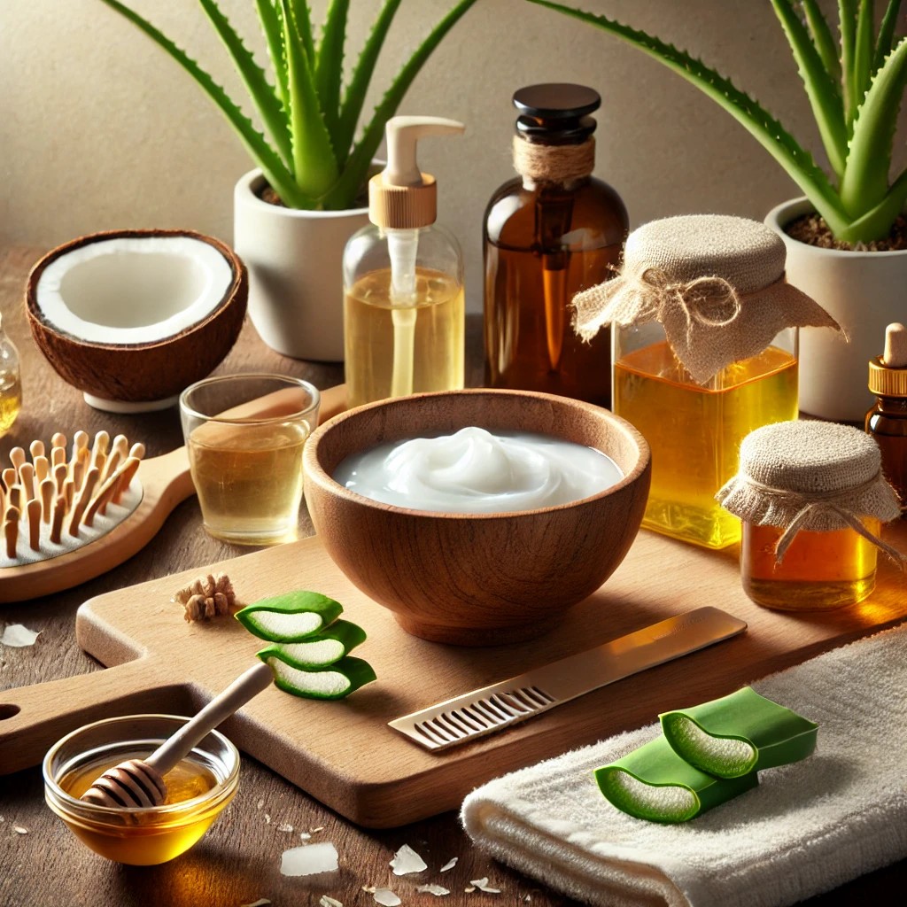 Natural Ingredients for Natural Hair Care