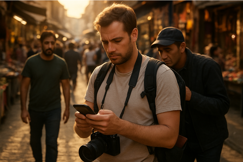 poor situational awareness that creates vulnerability