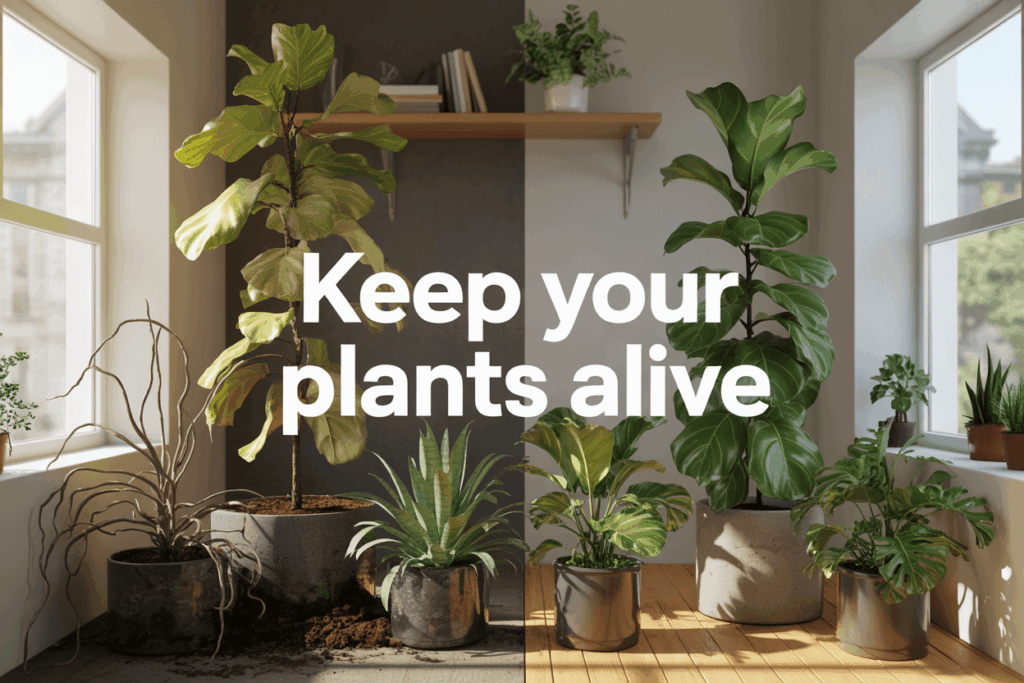 why most houseplants die