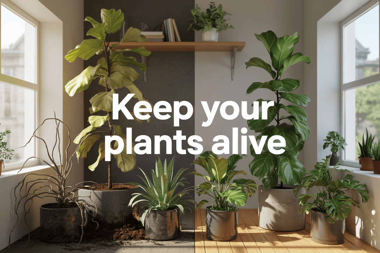 why most houseplants die