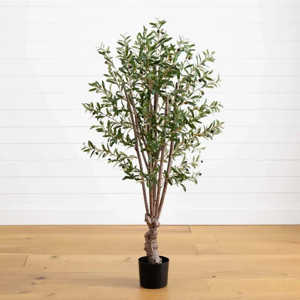 Nearly Natural Faux Eucalyptus or Olive Branch Stems