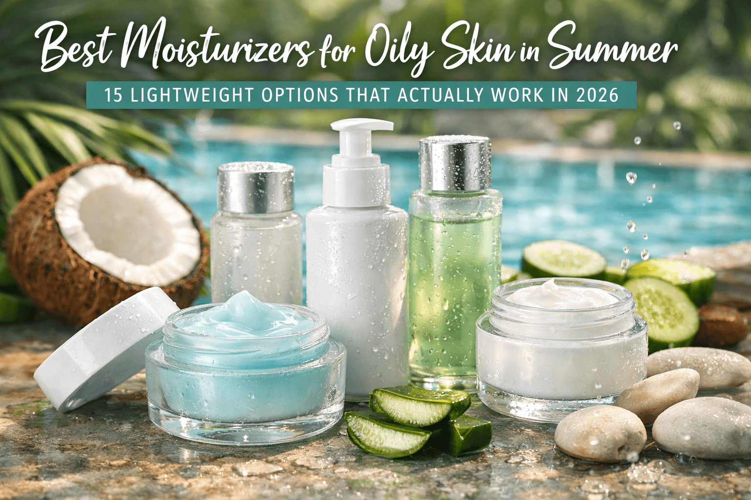 Best Moisturizers for Oily Skin in Summer 15 Lightweight Options That Actually Work in 2026
