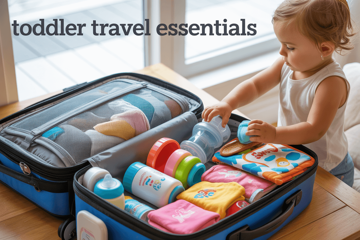 toddler travel essentials