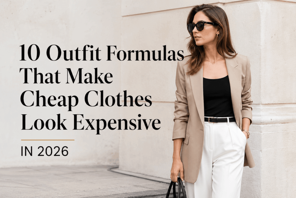 cheap clothes look expensive