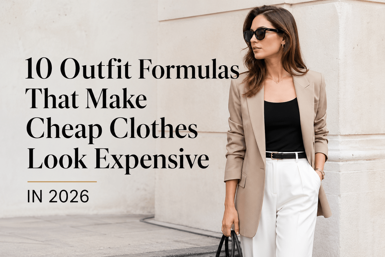 cheap clothes look expensive