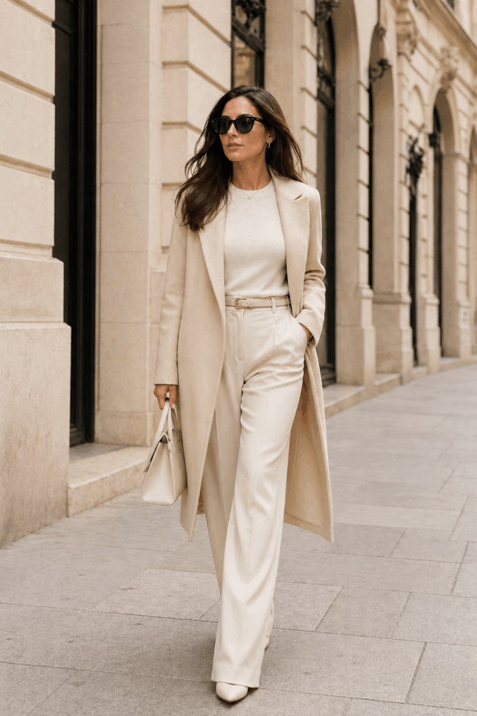 Minimalist elegance on city streets