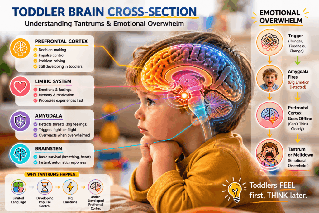 Understanding toddler brain and emotions