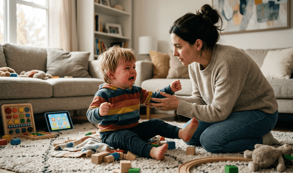 How to Handle Toddler Tantrums