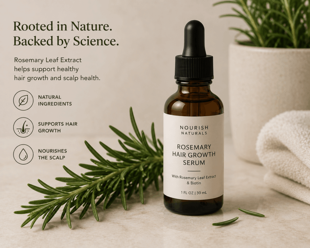 Rooted in nature beauty serum